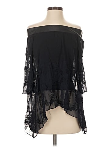 Bailey 44 3/4 Sleeve Silk Top (view 1)