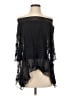 Bailey 44 100% Silk Black 3/4 Sleeve Silk Top Size XS - photo 1