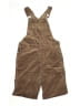 Cat & Jack 100% Cotton Brown Overalls Size 16 - 18 - photo 1