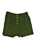 ModCloth Solid Green Shorts Size 4 - photo 1