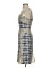 Etcetera Tweed Blue Cocktail Dress Size 2 - photo 5
