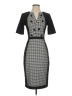 Ipekyol Houndstooth Black Cocktail Dress Size 4 - photo 1
