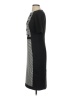 Ipekyol Houndstooth Black Cocktail Dress Size 4 - photo 5