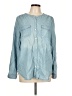 Soft Joie Blue Long Sleeve Button-Down Shirt Size L - photo 1