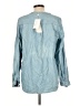 Soft Joie Blue Long Sleeve Button-Down Shirt Size L - photo 2