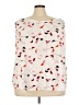 Lane Bryant Hearts Ivory Sleeveless Blouse Size 26 - photo 1