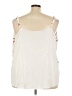 Lane Bryant Hearts Ivory Sleeveless Blouse Size 26 - photo 2
