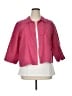 Eileen Fisher 100% Linen Pink Jacket Size XL - photo 1