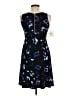 Ellen Tracy Graphic Black Cocktail Dress Size M (petite) - photo 2