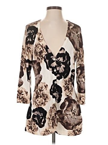 Isaac Mizrahi LIVE! 3/4 Sleeve Blouse (view 1)