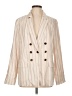 J.Jill Stripes Ivory Blazer Size L - photo 1