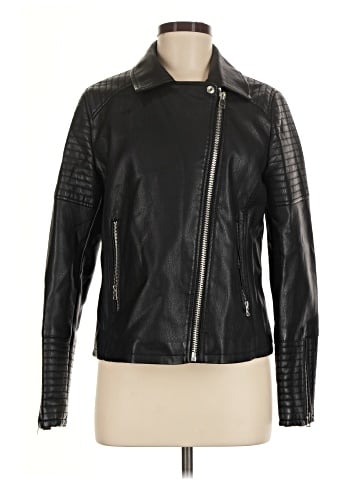 Topshop Faux Leather Jacket (view 1)