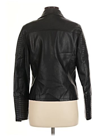 Topshop Faux Leather Jacket (view 2)