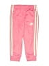 Adidas 100% Polyester Pink Track Pants Size 2T - photo 1