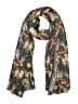 Collection Eighteen Floral Black Scarf One size - photo 1