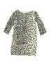 Crewcuts 100% Cotton Animal Print Ivory Dress Size 6 - photo 1