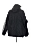 Adidas Solid Black Windbreaker Size 1X (estimated) - photo 2