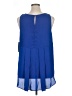 Relativity Blue Sleeveless Blouse Size XL - photo 2