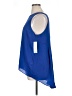 Relativity Blue Sleeveless Blouse Size XL - photo 5