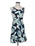 Roxy 100% Viscose Tropical Blue Casual Dress Size XS - photo 1