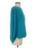525 America Solid Teal Pullover Sweater Size S - photo 4