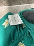 41Hawthorn 100% Polyester Stars Teal Short Sleeve Blouse Size L - photo 8
