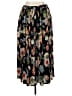 Phool 100% Rayon Floral Black Casual Skirt One size - photo 1
