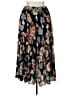 Phool 100% Rayon Floral Black Casual Skirt One size - photo 2