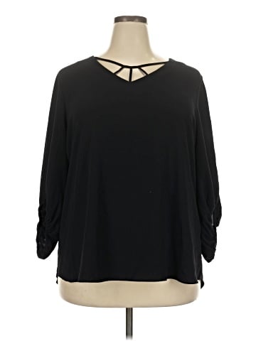 Cato 3/4 Sleeve Blouse (view 1)