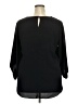 Cato Black 3/4 Sleeve Blouse Size 18-20W - photo 2