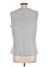 St. John Silver Sleeveless Top Size L - photo 2