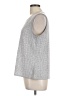 St. John Silver Sleeveless Top Size L - photo 5