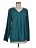 Youtalia 100% Polyester Teal Long Sleeve Blouse Size M - photo 1
