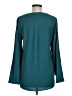 Youtalia 100% Polyester Teal Long Sleeve Blouse Size M - photo 2