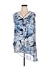 Sami & JO 100% Polyester Blue Sleeveless Blouse Size XL - photo 1