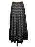 Veronica Beard Print Gray Silk Skirt Size 2 - photo 1