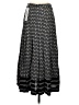 Veronica Beard Print Gray Silk Skirt Size 2 - photo 2