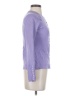 Classiques Entier Purple Long Sleeve Silk Top Size XS - photo 4