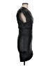 IRO 100% Leather Solid Black Cocktail Dress Size EU (FR) 38 / US 6 - photo 4