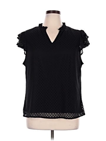 Anne Klein Sleeveless Blouse (view 1)