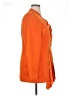 Midnight Velvet 100% Polyester Solid Orange Blazer Size 16 - photo 4
