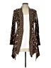 Ruby Rd. 100% Rayon Brown Kimono Size L (petite) - photo 1