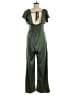Lulus 100% Polyester Solid Green Jumpsuit Size M - photo 2