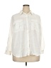 Old Navy Ivory 3/4 Sleeve Button-Down Shirt Size 2X - photo 1
