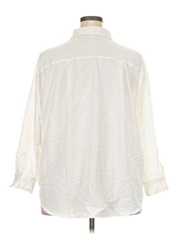 Old Navy 3/4 Sleeve Button-Down Shirt (view 2)