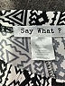 Say What? Print Silver Yoga Pants Size L - photo 7