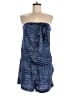BCBGMAXAZRIA 100% Polyester Blue Romper Size M - photo 1