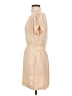 BCBGeneration 100% Rayon Solid Tan Casual Dress Size S - photo 5