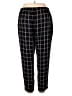 Vince Camuto Plaid Black Casual Pants Size L - photo 2