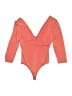 Bebe Orange Bodysuit Size S - photo 1